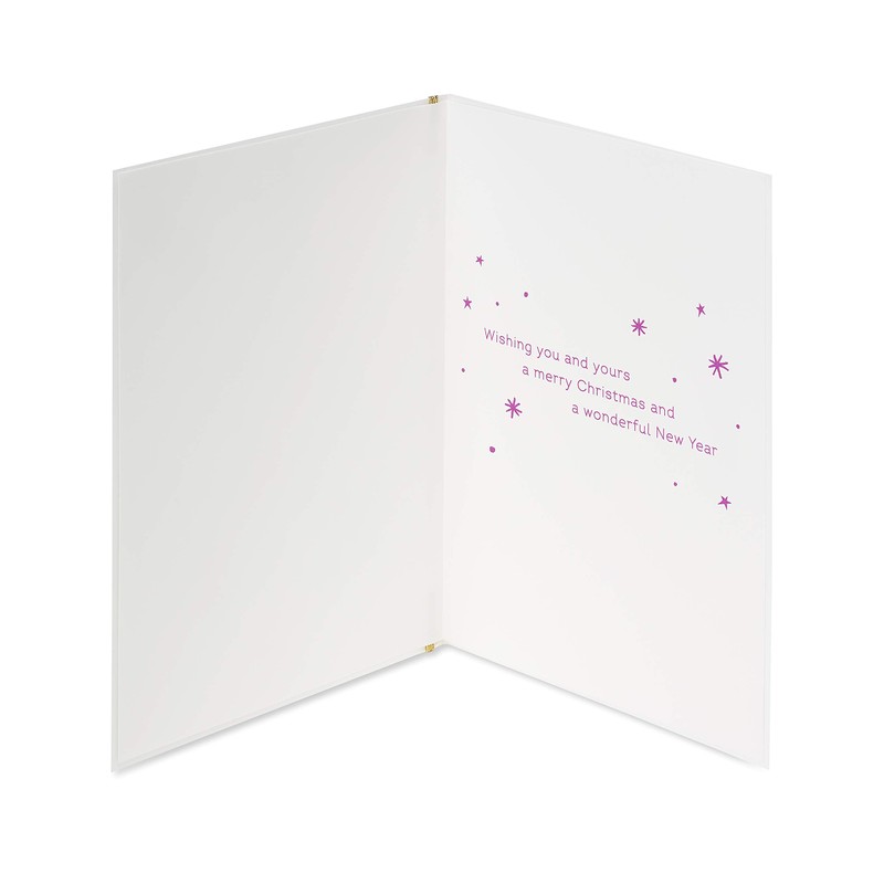 Papyrus Christmas Card (Brushstroke Christmas Tree)