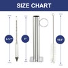 Maple Syrup Hydrometer Test Cup Kit, Maple Syrup Density Kit,