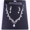 Zenith Goods Zirconia Tiara, Necklace, Earrings or Earrings Set, Includes