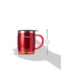 Thermos Thermos ThermoCaf 187094 Translucent Desk Mug, Red, 450 ml