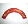 U.S. ARMY TRANSPORTATION TERMINAL COMMAND UNITED KINGDOM TAB PATCH