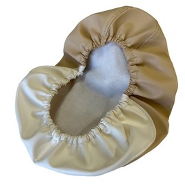 Honda Little Cab (C50) Special Design Seat Cover, Strong Rubber Type, Made in Japan (Thick Fabric) [Fabric Color: Beige, White Two-Tone Stitching, Transparent] Cover Type CHRIS-HCR1003-C330C20S0