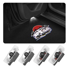 LED Car Door Logo Lights Compatible for ES300h/ES350/ES250 2019-2024 Courtesy Projector Laser Welcome Lamp Puddle Lights Kit Car Accessories (ES 2018-2024)