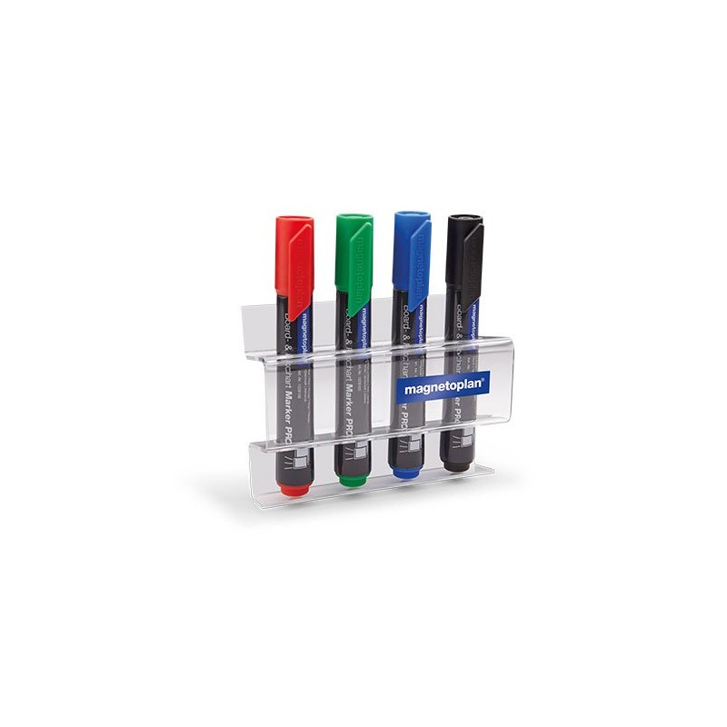 Magnetoplan 16712 Marker Holder Acrylic Magnetic