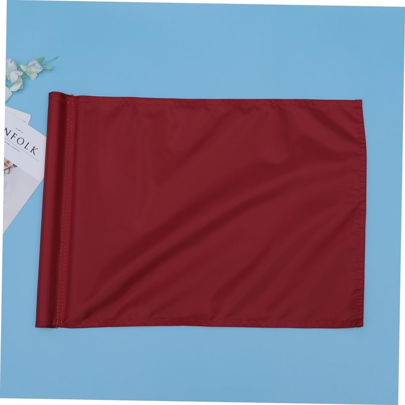 Kisangel 2pcs Golf Putting Flag Mini Size Training Flag Easy
