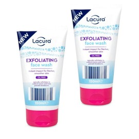 Aldi Lacura - Exfoliating Face Wash | Oil Free | 150mL [2 Pack]