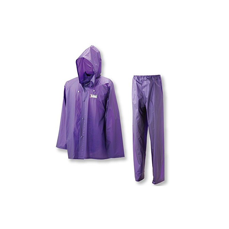 Kawanishi Industrial Rain Mania Compact Rain Suit Purple Free [Raingear/Rainwear]