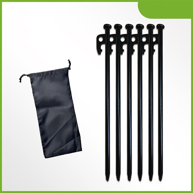 SUIOPPYUW Durable Camping Stakes With Large Head And Sharp End
