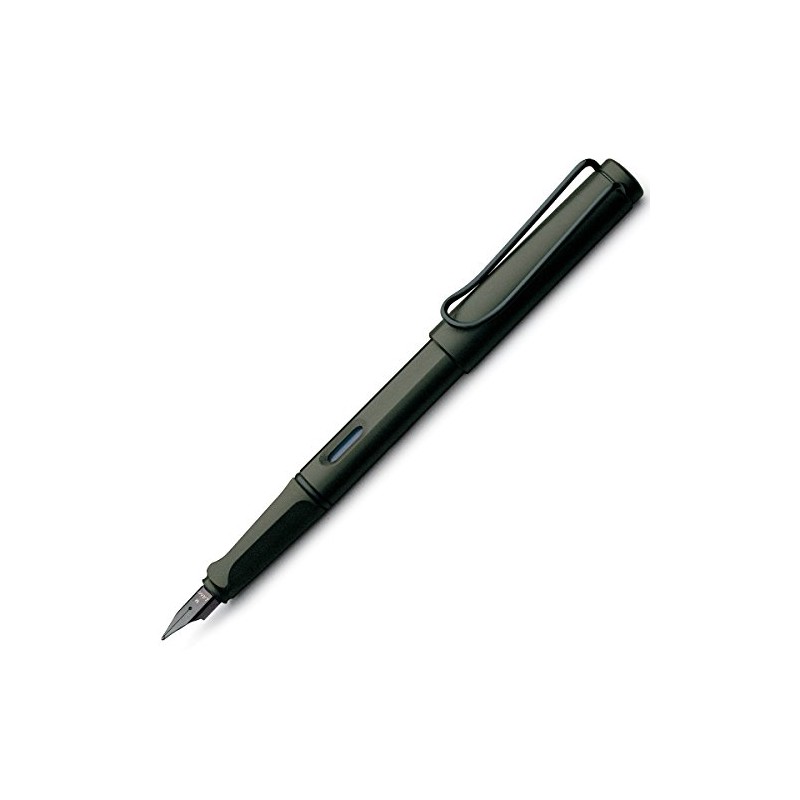 Lamy Safari Umbra Matte Feather EF Metal Clip Matte Black
