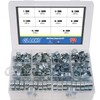 Glarks 120Pcs 10 Size Mini Fuel Injection Style Hose Clamp