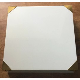 Display For Lighters, Leather Goods & More, Cream and Gold, New In Box