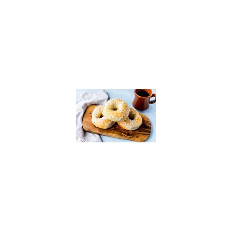 Fresh New York Classic Salted Bagel by RawJoy | Delicious
