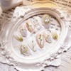 [Snowy Rose] Winter rose nail - egg coffin / [스노위