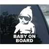 Crawford Graphix Baby on Board Carlos Hangover Decal (6" x
