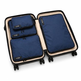 ciúb Compression Packing Cubes Organised Travel Fit 40% More in Luggage, Backpacks or Carry-Ons Lightweight Packing Cubes Suitcase Organizer Bags Durable Water Resistant Compressible