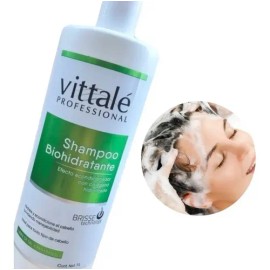 Vittale Shampoo Biohidratante Sin Sal y Sin Parabenos 1 Litro                                                                                         