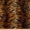 Fabric Base Velboa Smooth Wave Prints Tiger Gold, Fabric by