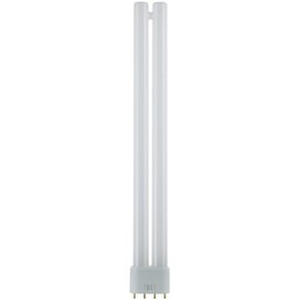 Sunlite FT24DL/835 Compact Fluorescent 24W Twin Tube Light Bulbs, 3500K Neutral White Light, 2G11 Base