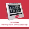 Cooper-Atkins TW3-0-8 Stainless Steel Large Digit Timer, Time Range 99