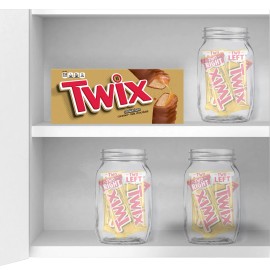 Twix Caramel Cookie Chocolate Candy Bar, Full Size, 1.79 Oz, 36-Count