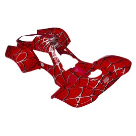 RedCap 1-Piece Body Plastic Fender for IceBear Coolster 3050 Taotao Chinese Peace SunL MotoTec Kids ATV Quad 110cc (Red Spider)