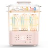 Bottle Sterilizer and Dryer, All-in-One Electric Steam Sterilizer Bottle Sanitizer