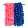 LITTLE FEATHER Pink and Blue flower Leis for Baby Shower