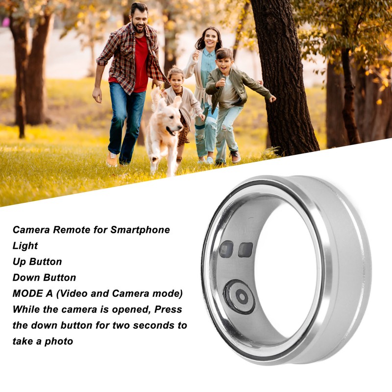 Smart Ring Health Tracker BT 5.1 Sleep Body Temperature Monitoring
