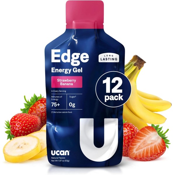 Does not apply Edge Energy Gel Shots, Strawberry Banana (12,
