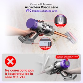 Dust Bin Top Fixed Sealing Ring Replacement Part Compatible with Dyson Cyclone V10 SV12 Vacuum Cleaner, Dust Bucket Dirt Cup Bin Parts Replacement Accessories