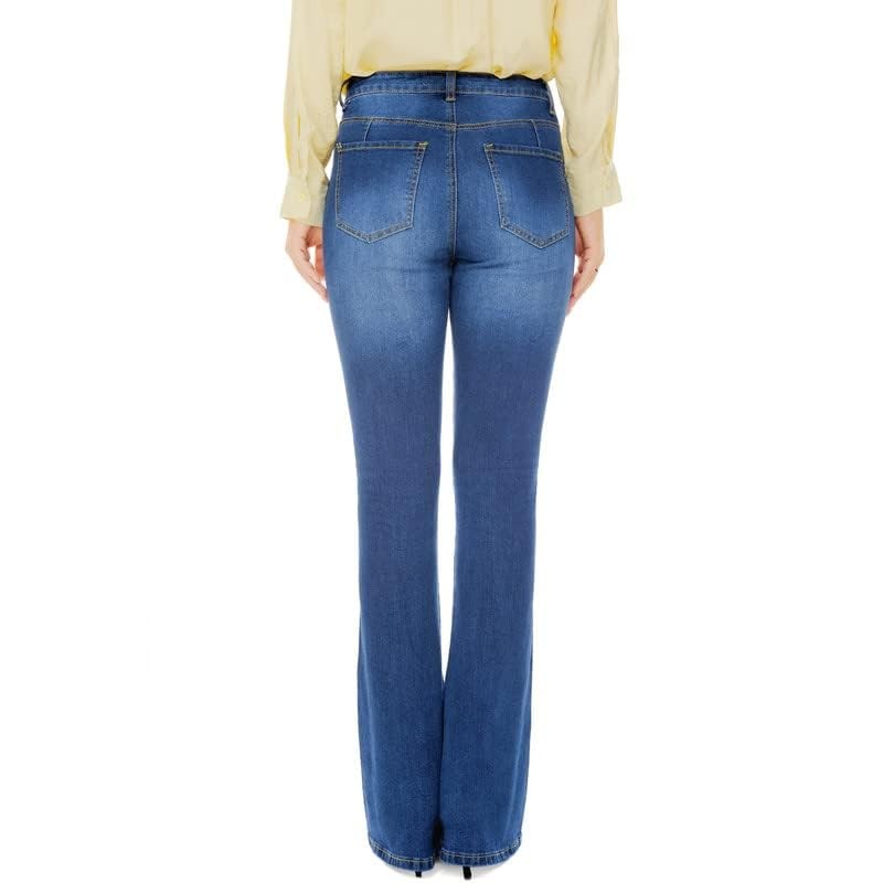 VIPONES Bell Bottom Jeans for Women High Waisted Trendy Stretch