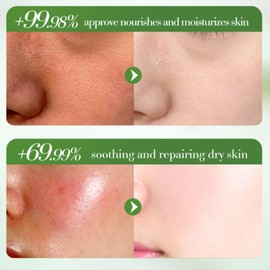 Eazerom 19 Aloe Vera Serum mit Hyaluronsäure für Gesicht,40ml Brightening & Hydrating Facial CREAM for Fine Lines,Anti Aging Serum für alle Hauttypen Geeignet,