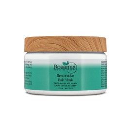 Rosamix Hair Mask – Moisturising Hair Mask for Shiny Hair, Intensive Treatment with Hyaluronic and Moroccan Argan Oil for a Moisture Boost.