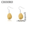 CHOORO Potato Dangle Earrings Vegetable Lovers Gifts Veggie Earrings (Potato