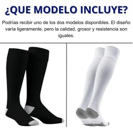 Calcetas Fútbol, Medias Profesionales Soccer 6 Pares
