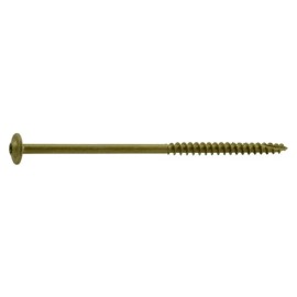 Unbranded 5/16 x 6" Star Drive Tan Lag Saberdrive Screws Bulk Box (20 pcs.)