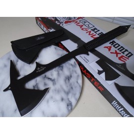 United Cutlery Black Ronin Magnum Battle Axe Ax Fixed Blade w Spike Full Tang UC2528 22.60" OA