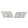 Headlight Washer Nozzle Cover, Bumper Nozzle Jet Covers for Headlight