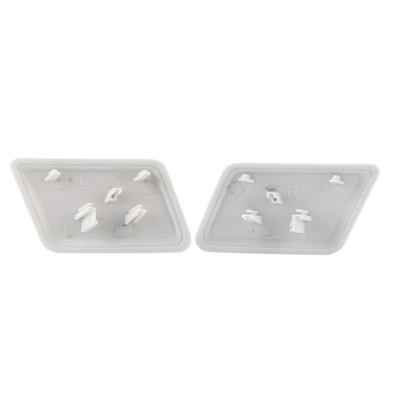 Headlight Washer Nozzle Cover, Bumper Nozzle Jet Covers for Headlight