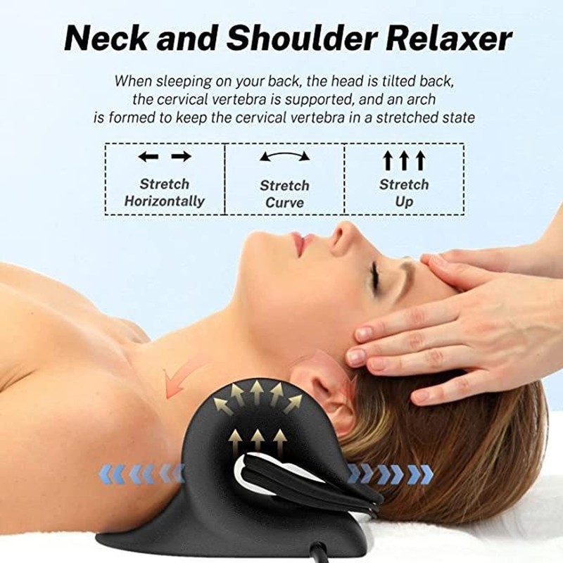 Neck Cervical Traction Device Pillow Multifunctional Tension Relief Muscle Relaxation