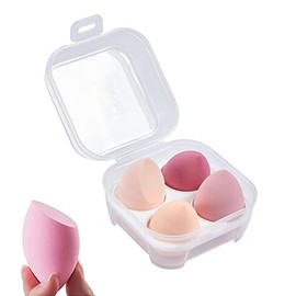 Esponja de Maquillaje Beauty Blenders, Esponja Facial Maquillaje para Bases (Rosa)