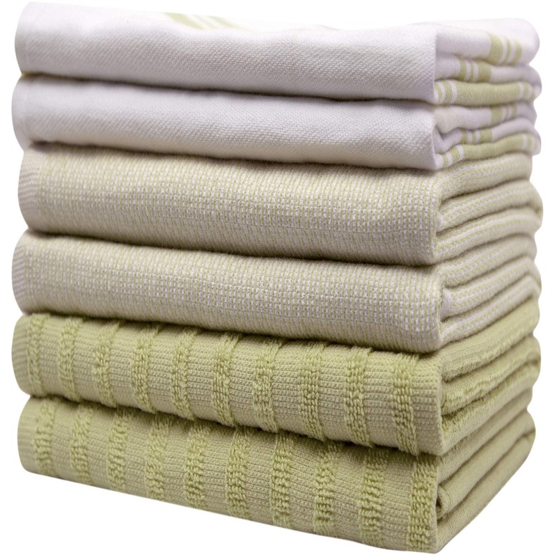 Premium Kitchen Towels (20”x 28”, 6 Pack) | Large Kitchen