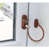 TERF® Heavy Duty Brown Cable Locking Window Restrictor Child Proof