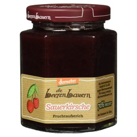demeter Die bereren bauern organic jam sour cherry, 200 g