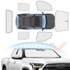 Sunsdrew Windshield Sun Shade for Toyota Tundra 2022-2024 Full Privacy
