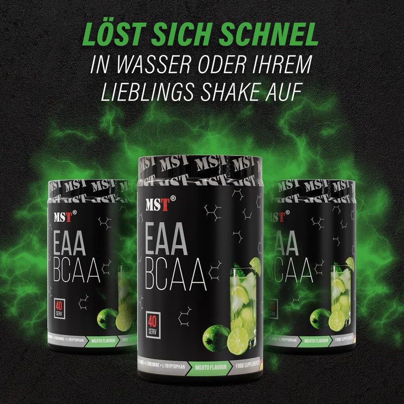 MST EAA and BCAA High Dose Amino Acids | 520