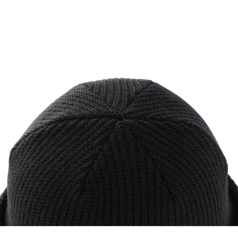 Connectyle Unisex Men's Ribbed Knit Hat Fall/Winter Knit Cap Fold-over