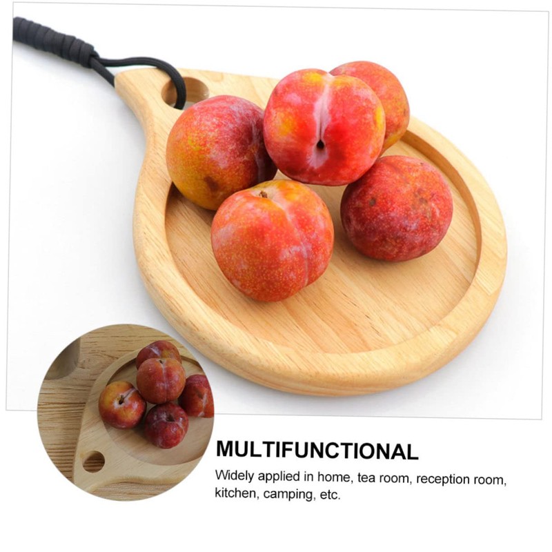 Mikinona Cutting Board Pot Holder Insulation Pad Kitchen Gadget Wooden