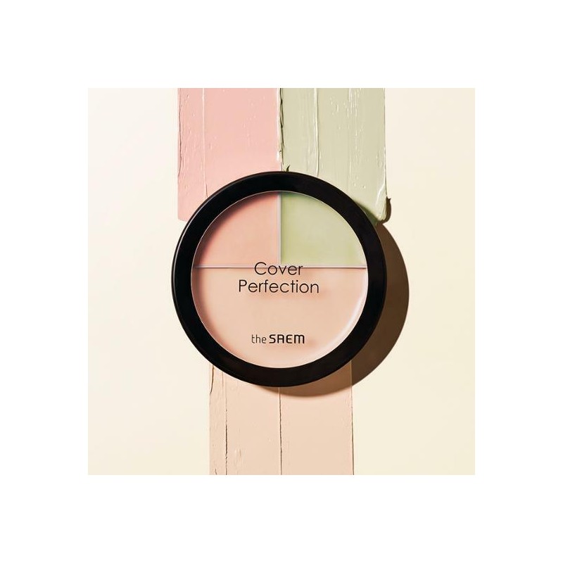 the SAEM Cover Perfection Triple Foundation Balm 3 Colors -