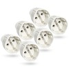 ABSINA 6 x Schuko Coupling White with Strain Relief -